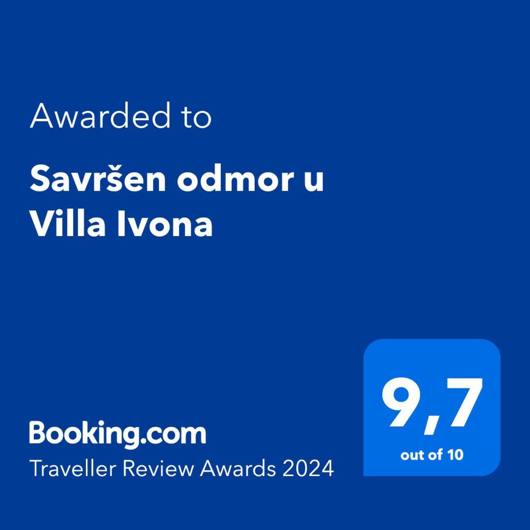 Savrsen Odmor U Villa Ivona Zadar Dış mekan fotoğraf